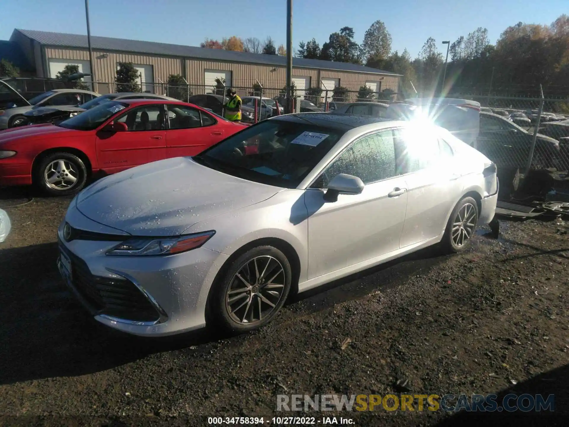 2 Photograph of a damaged car 4T1F11BK4MU034500 TOYOTA CAMRY 2021