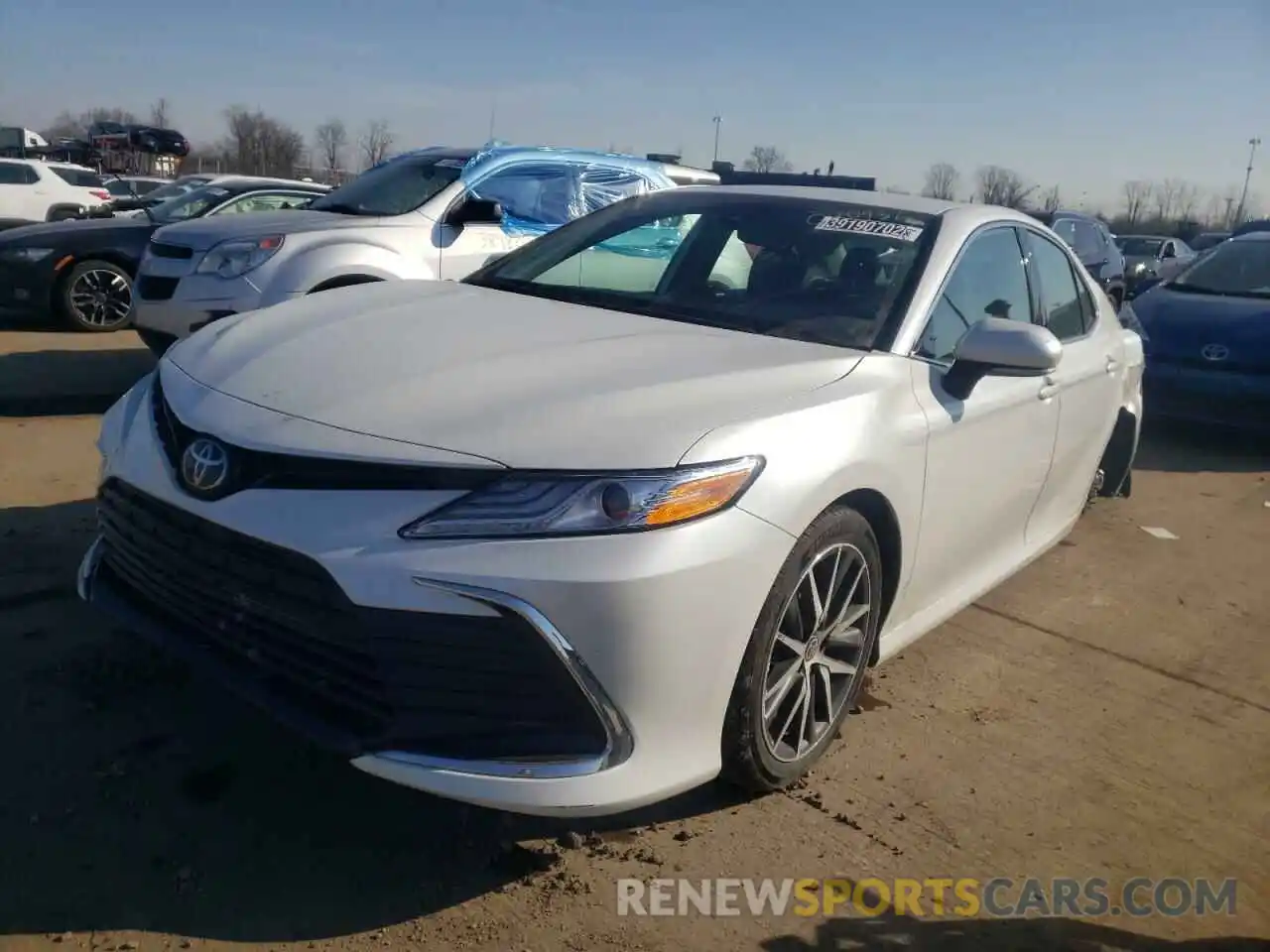 2 Photograph of a damaged car 4T1F11BK5MU040936 TOYOTA CAMRY 2021