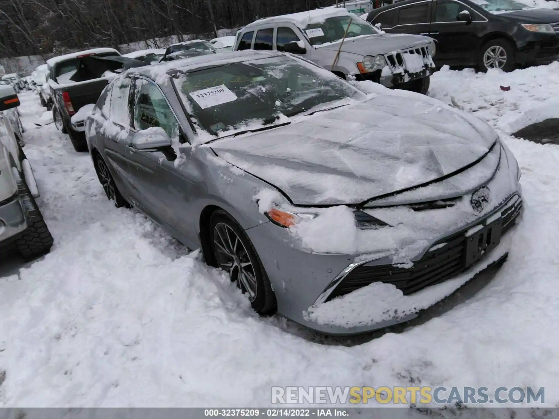 1 Photograph of a damaged car 4T1F11BK5MU041049 TOYOTA CAMRY 2021