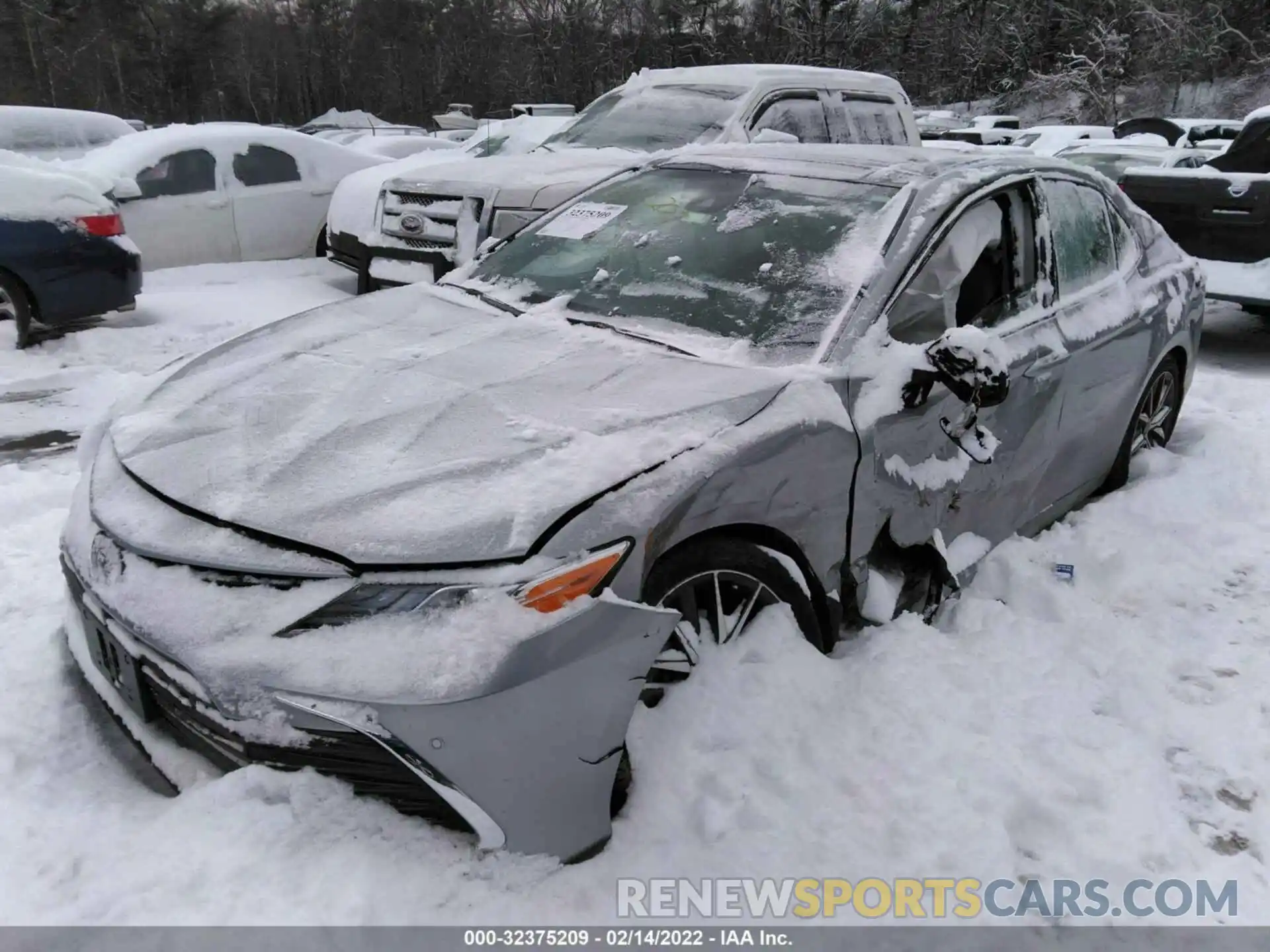 2 Фотография поврежденного автомобиля 4T1F11BK5MU041049 TOYOTA CAMRY 2021