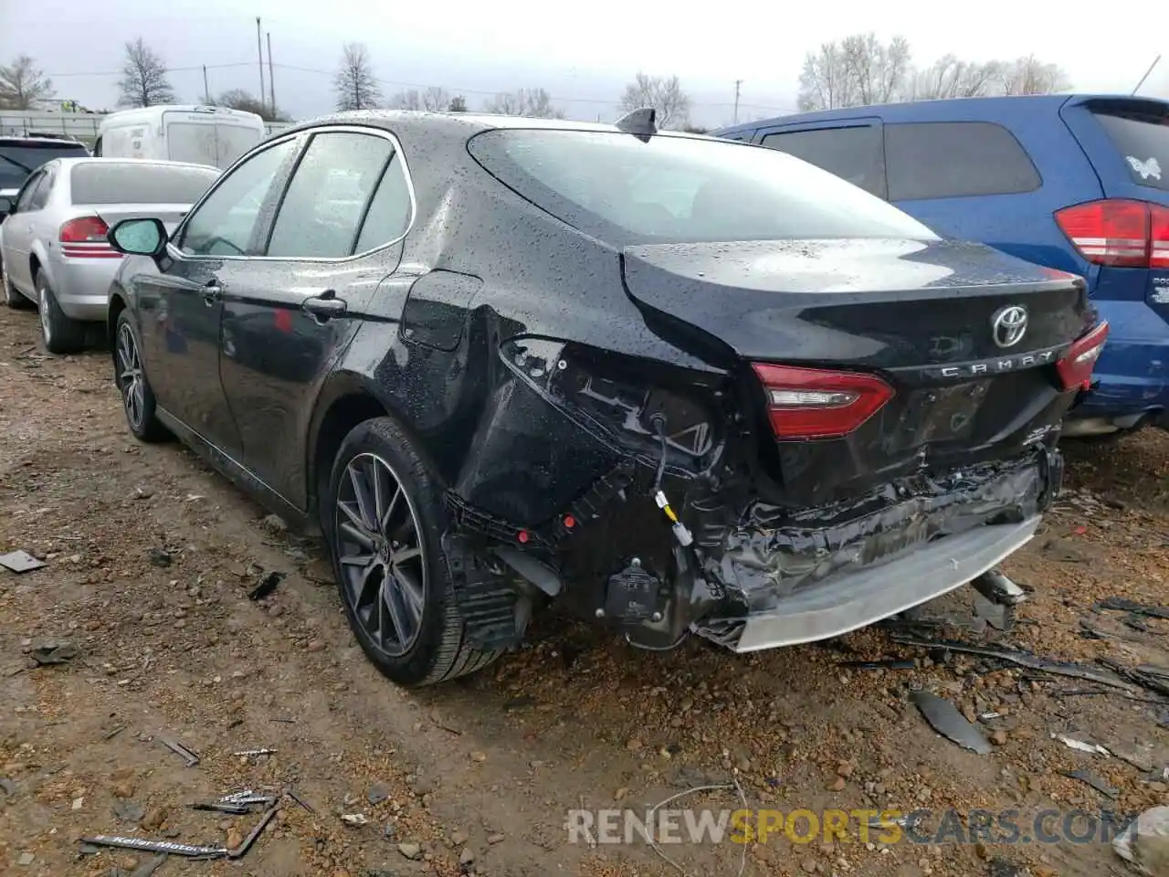 3 Photograph of a damaged car 4T1F11BK7MU033664 TOYOTA CAMRY 2021