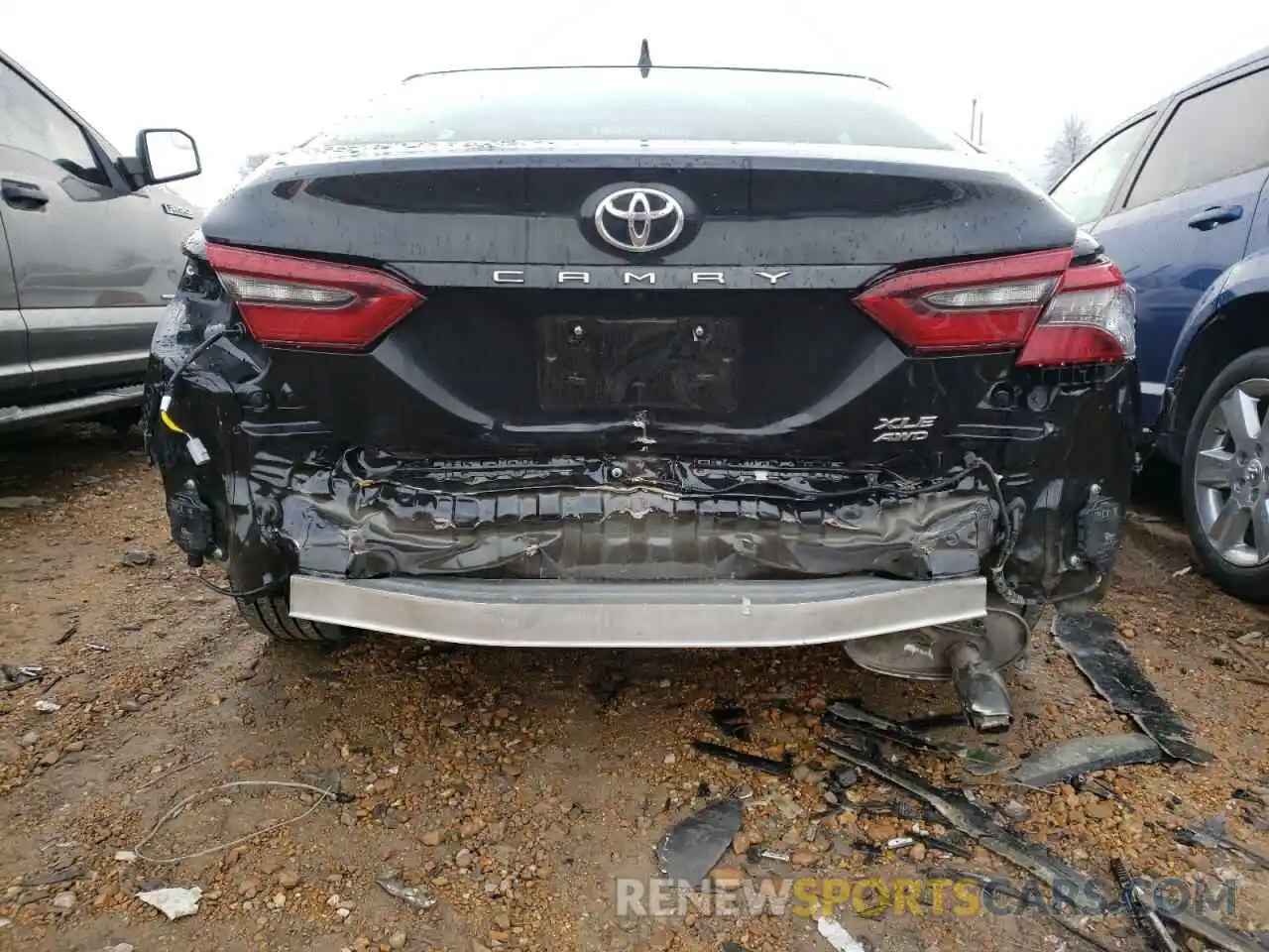 9 Photograph of a damaged car 4T1F11BK7MU033664 TOYOTA CAMRY 2021