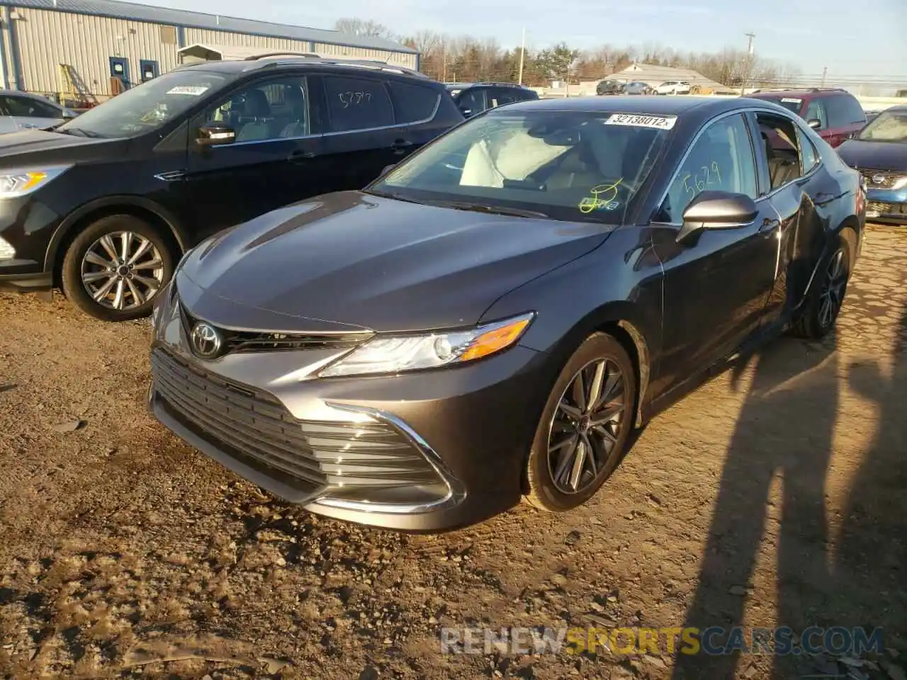 2 Photograph of a damaged car 4T1F11BK7MU036595 TOYOTA CAMRY 2021