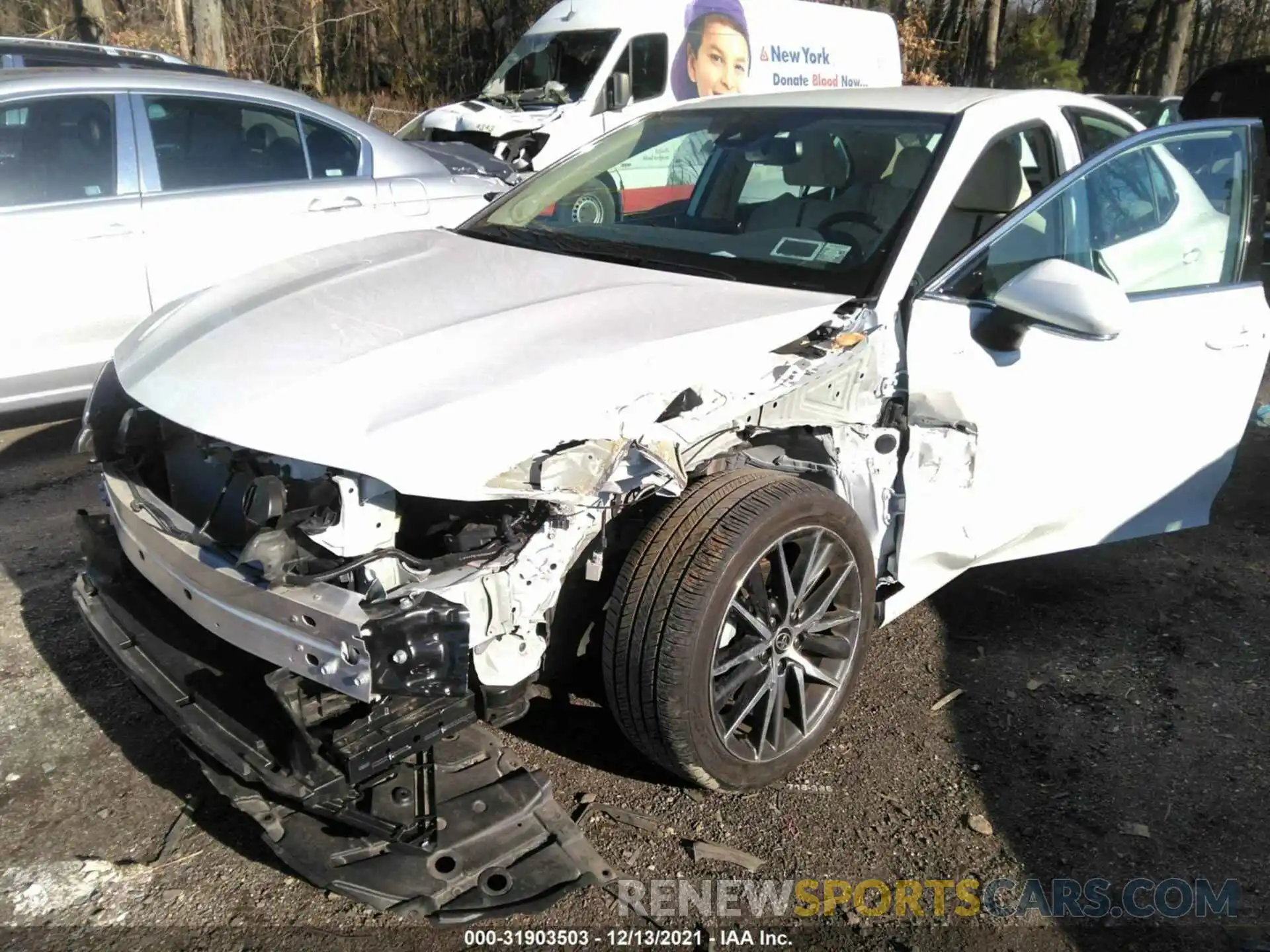 6 Photograph of a damaged car 4T1F11BK9MU025534 TOYOTA CAMRY 2021