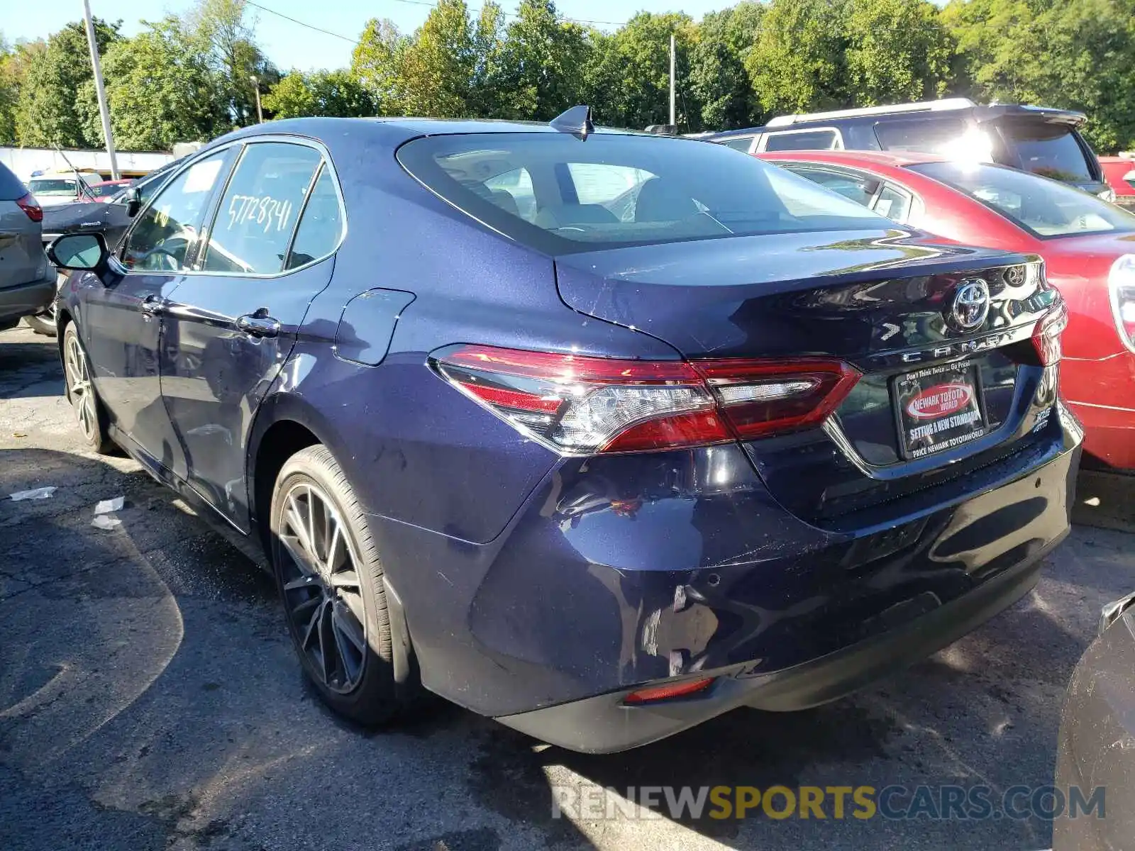 3 Photograph of a damaged car 4T1F11BK9MU040731 TOYOTA CAMRY 2021