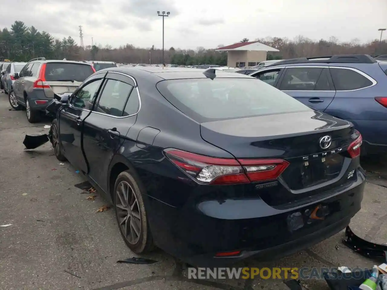 3 Photograph of a damaged car 4T1F11BKXMU026708 TOYOTA CAMRY 2021