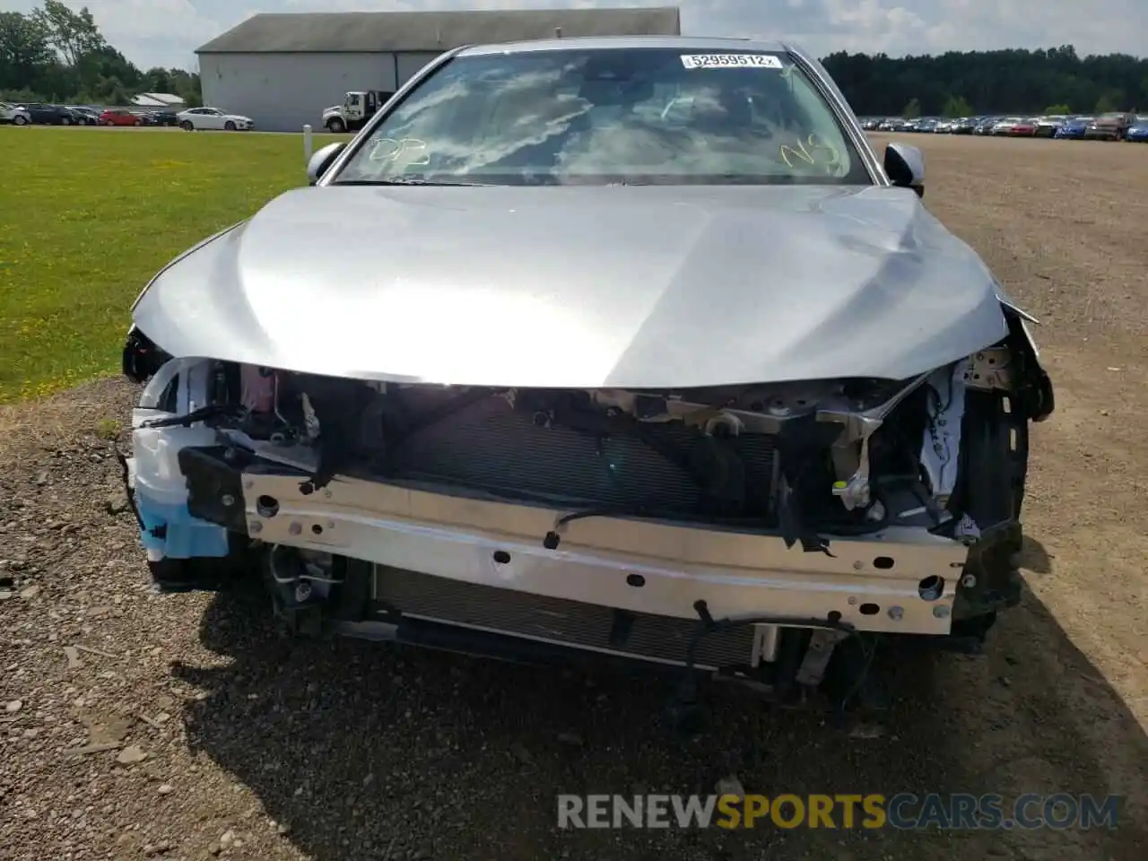 9 Photograph of a damaged car 4T1F31AK0MU552115 TOYOTA CAMRY 2021