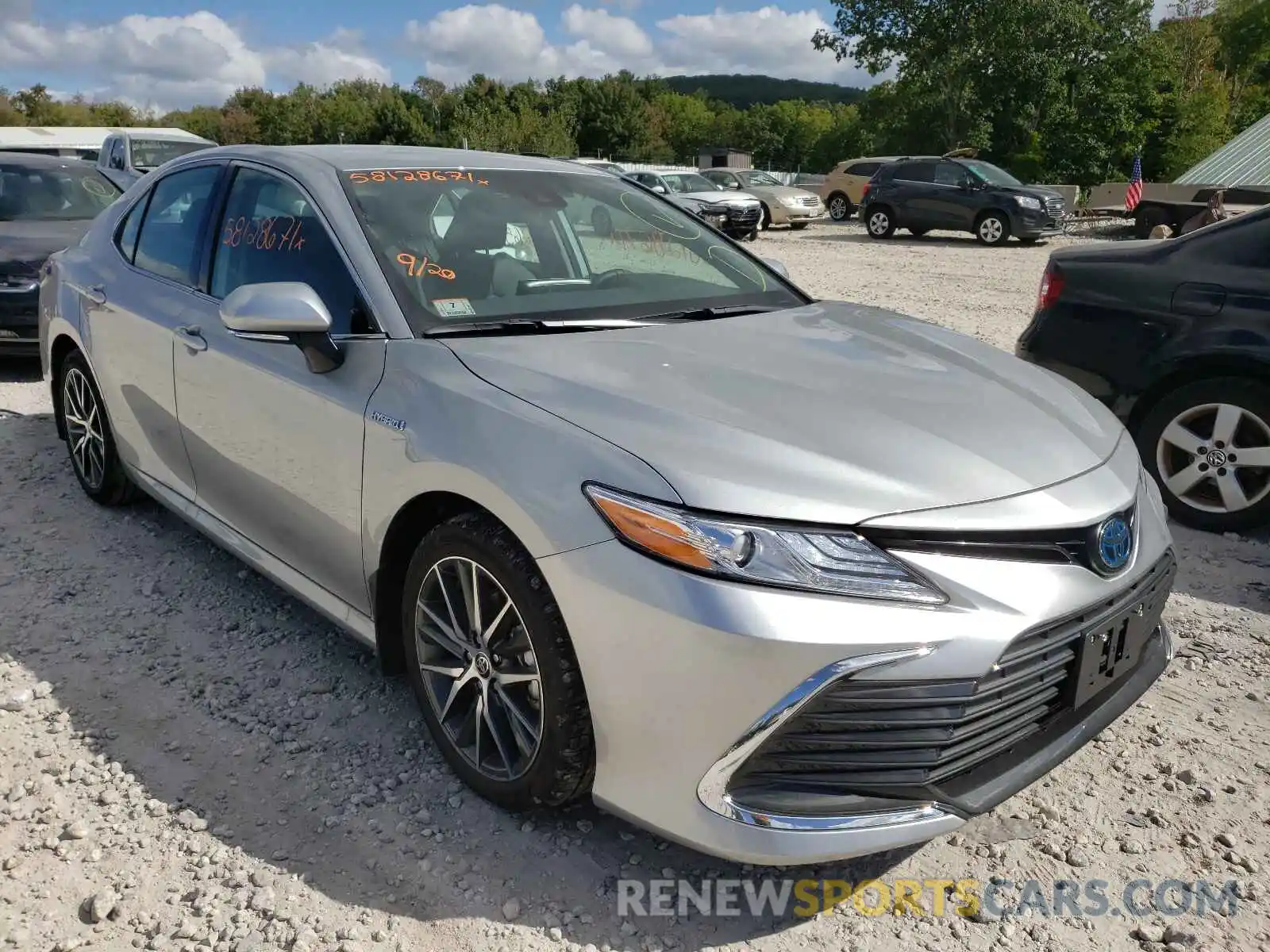 1 Photograph of a damaged car 4T1F31AK3MU561729 TOYOTA CAMRY 2021