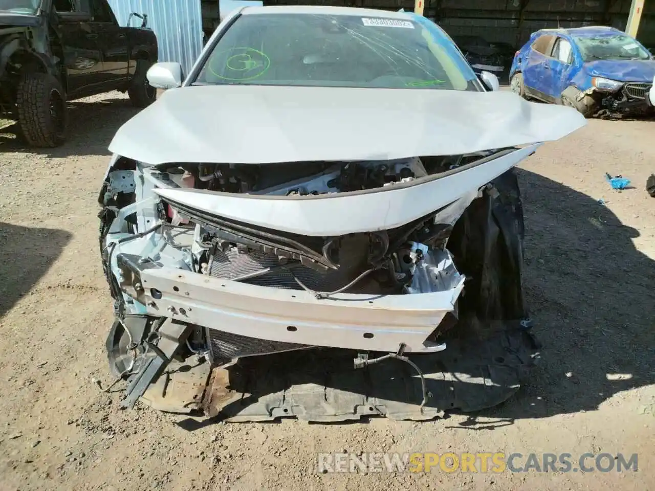 9 Photograph of a damaged car 4T1F31AK3MU564839 TOYOTA CAMRY 2021