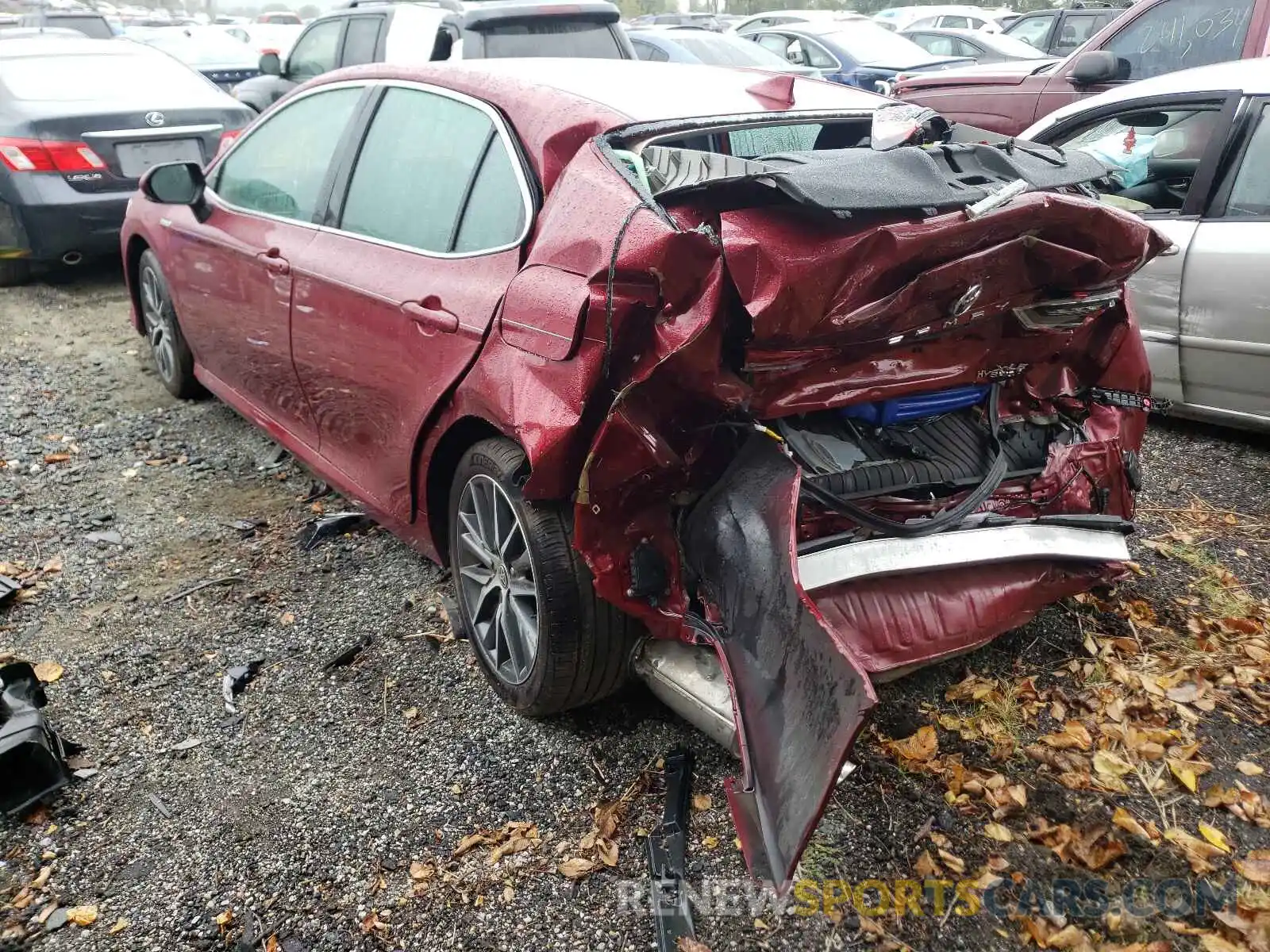 3 Photograph of a damaged car 4T1F31AK4MU548276 TOYOTA CAMRY 2021