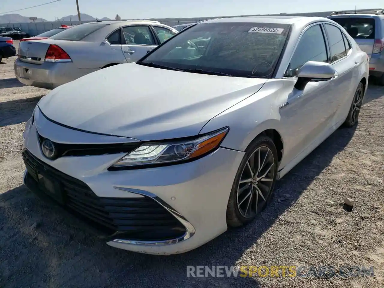 2 Photograph of a damaged car 4T1F31AK5MU550859 TOYOTA CAMRY 2021