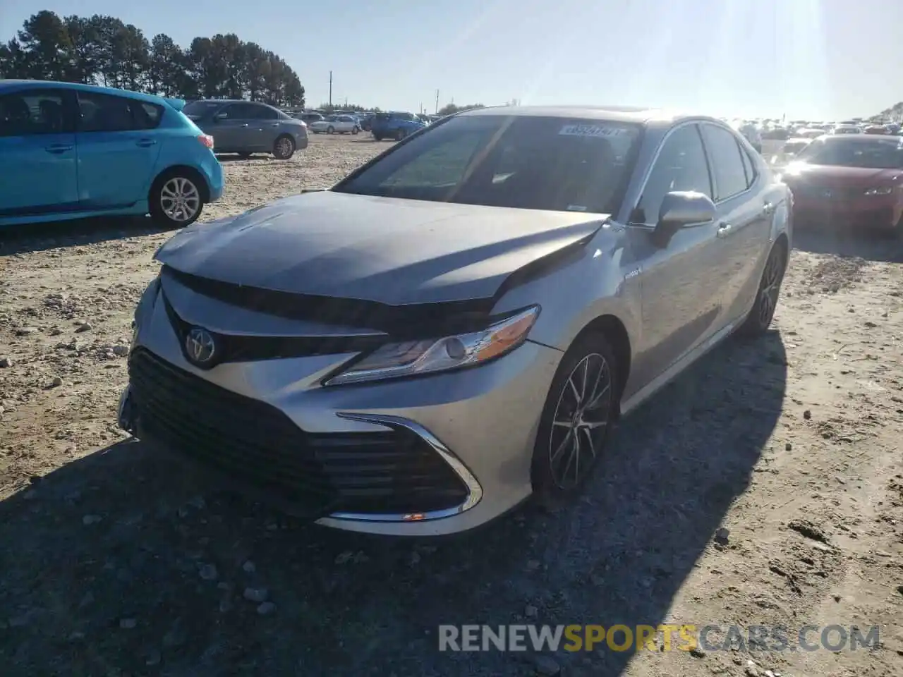 2 Photograph of a damaged car 4T1F31AK6MU549896 TOYOTA CAMRY 2021