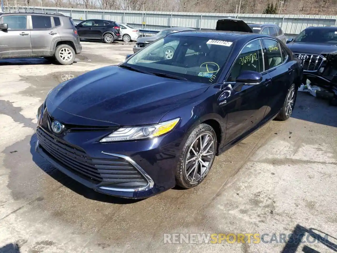 2 Photograph of a damaged car 4T1F31AK6MU567864 TOYOTA CAMRY 2021