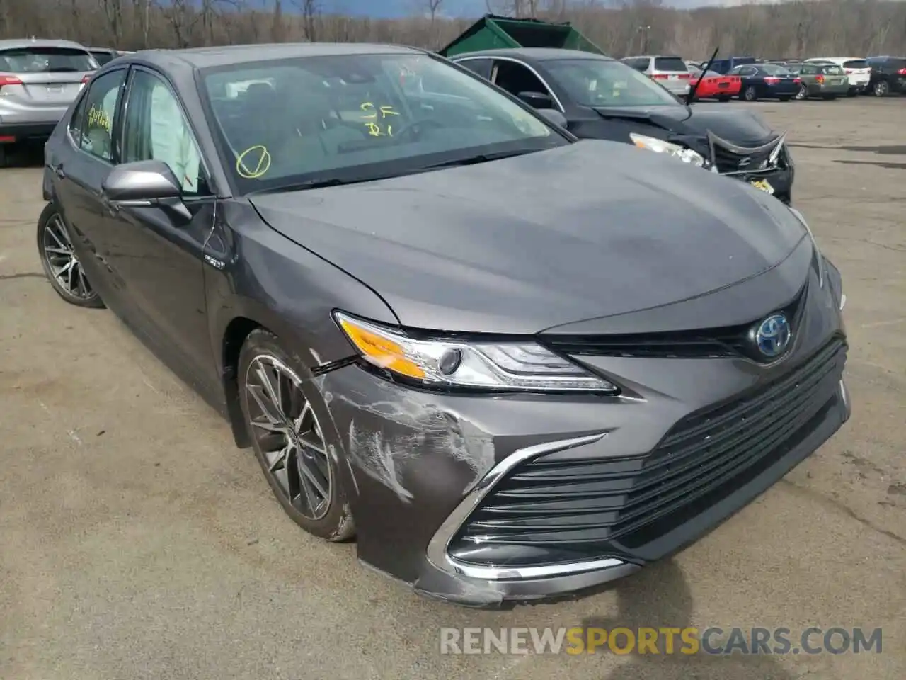 1 Photograph of a damaged car 4T1F31AK7MU026645 TOYOTA CAMRY 2021