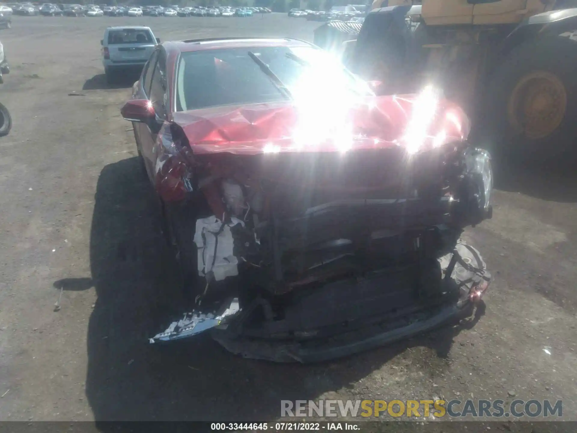 6 Photograph of a damaged car 4T1F31AK8MU027755 TOYOTA CAMRY 2021