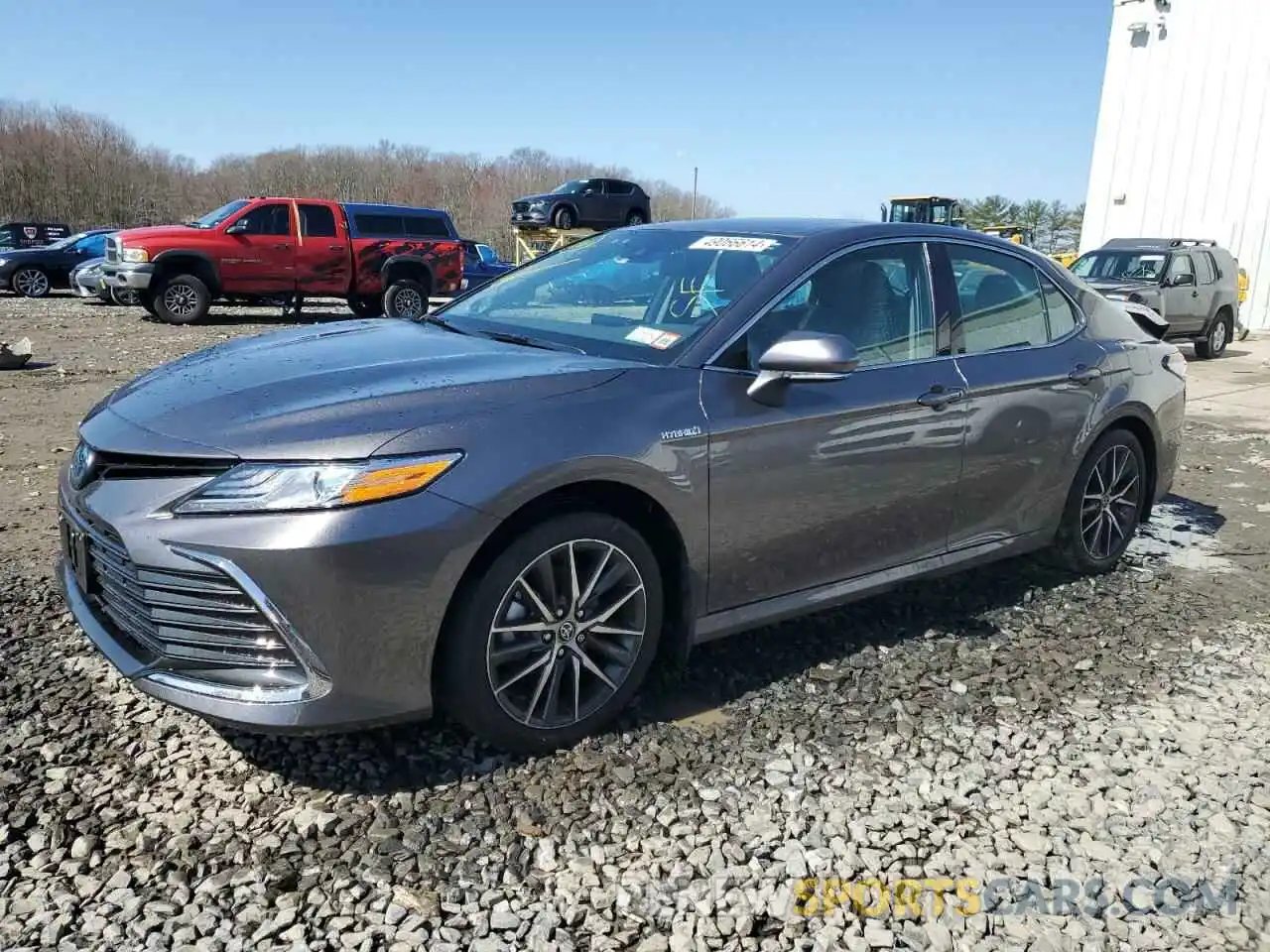 1 Photograph of a damaged car 4T1F31AK8MU546885 TOYOTA CAMRY 2021