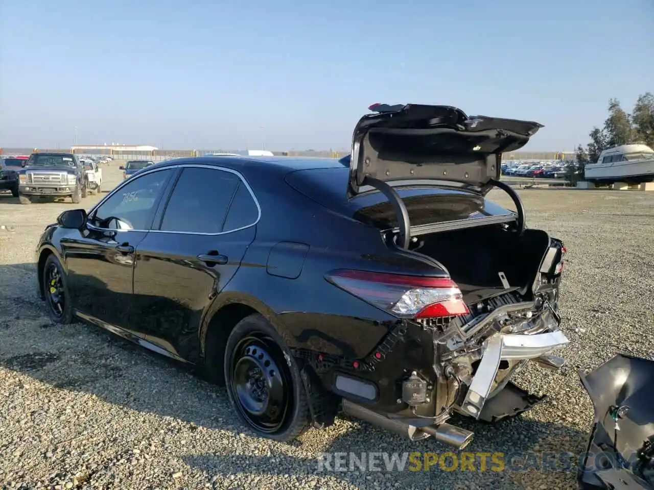 3 Photograph of a damaged car 4T1FZ1AK8MU048412 TOYOTA CAMRY 2021