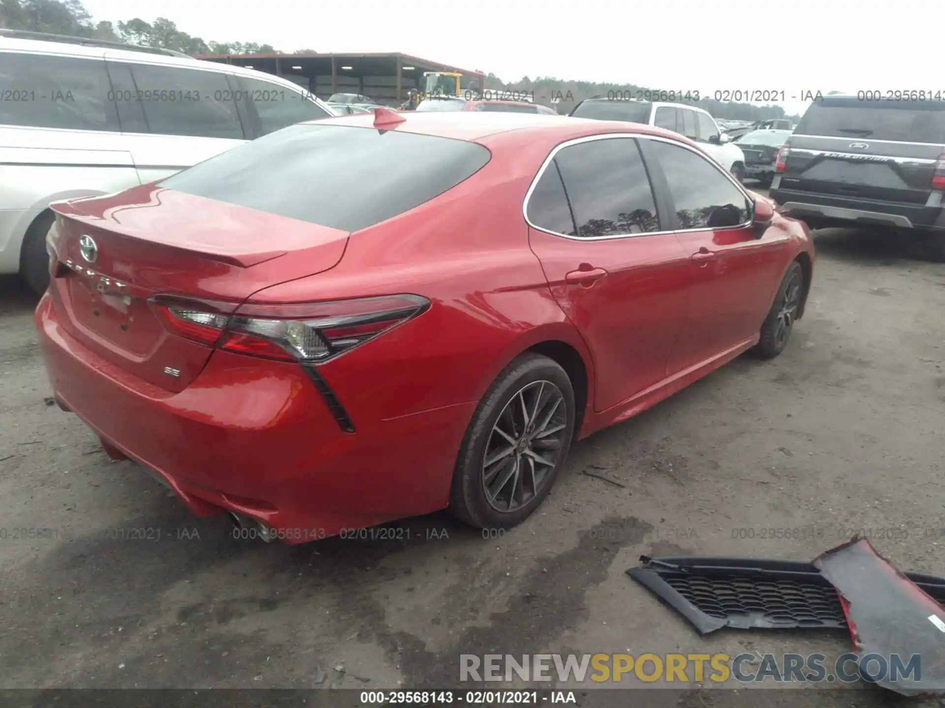 4 Photograph of a damaged car 4T1G11AK0MU407053 TOYOTA CAMRY 2021