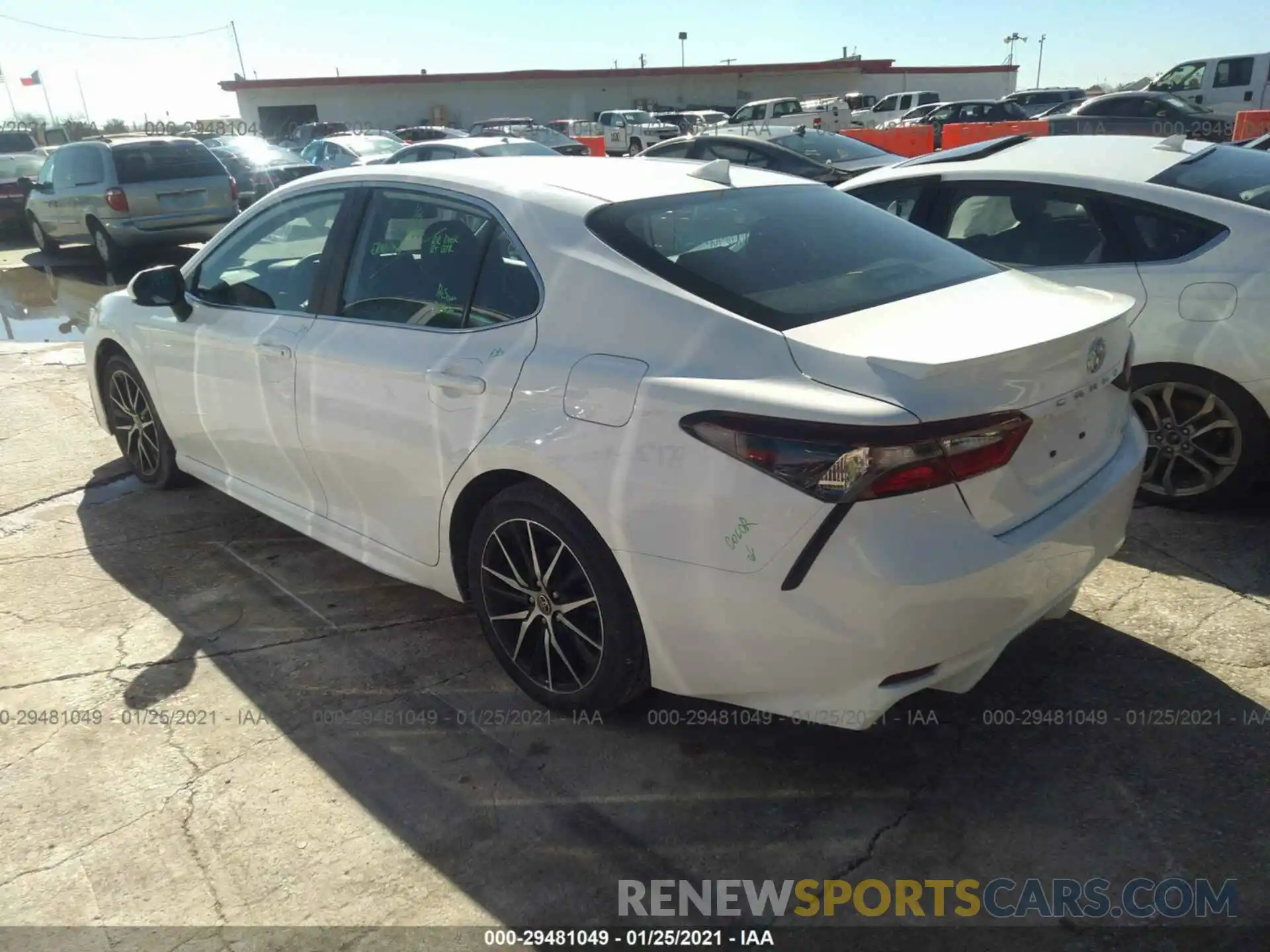 3 Photograph of a damaged car 4T1G11AK0MU408252 TOYOTA CAMRY 2021