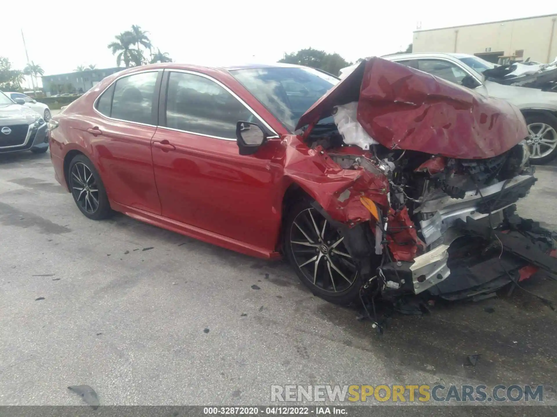 1 Photograph of a damaged car 4T1G11AK0MU408669 TOYOTA CAMRY 2021