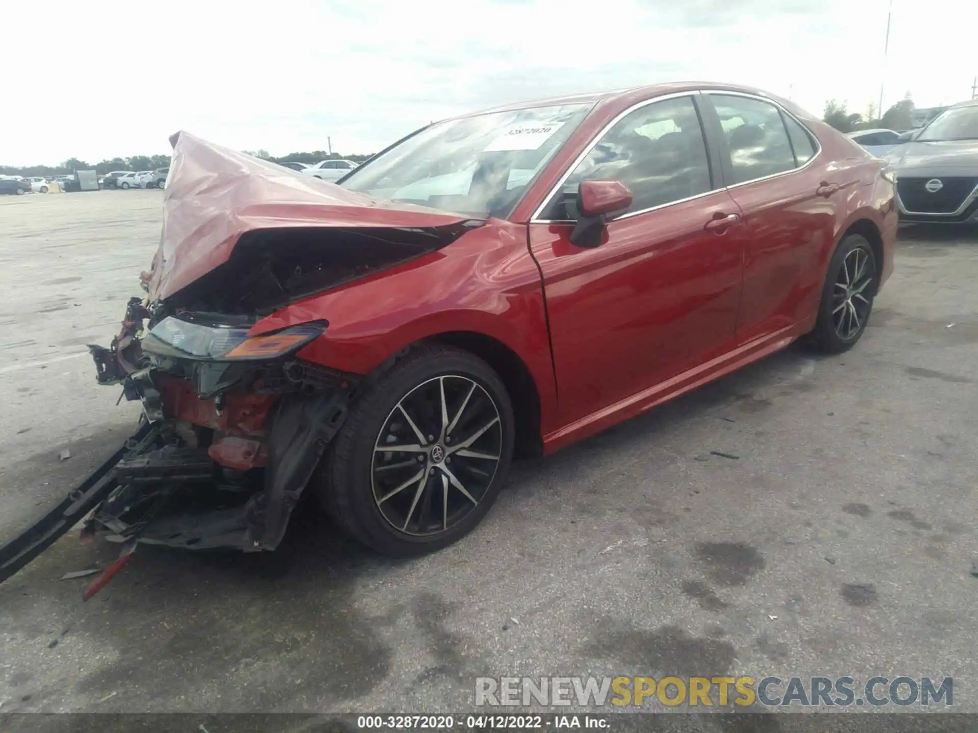 2 Photograph of a damaged car 4T1G11AK0MU408669 TOYOTA CAMRY 2021