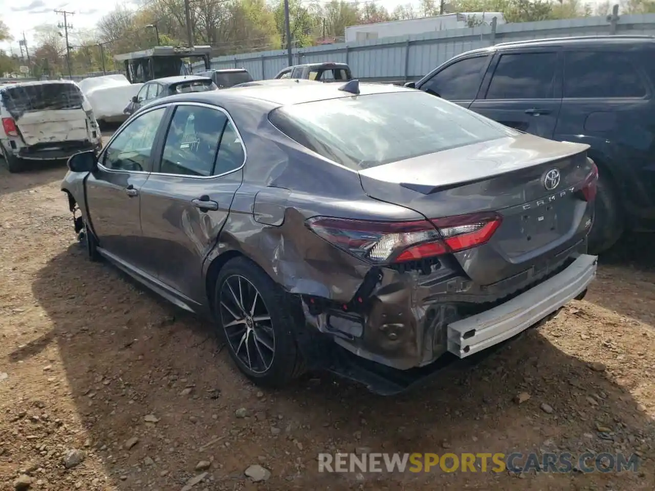 3 Photograph of a damaged car 4T1G11AK0MU408915 TOYOTA CAMRY 2021