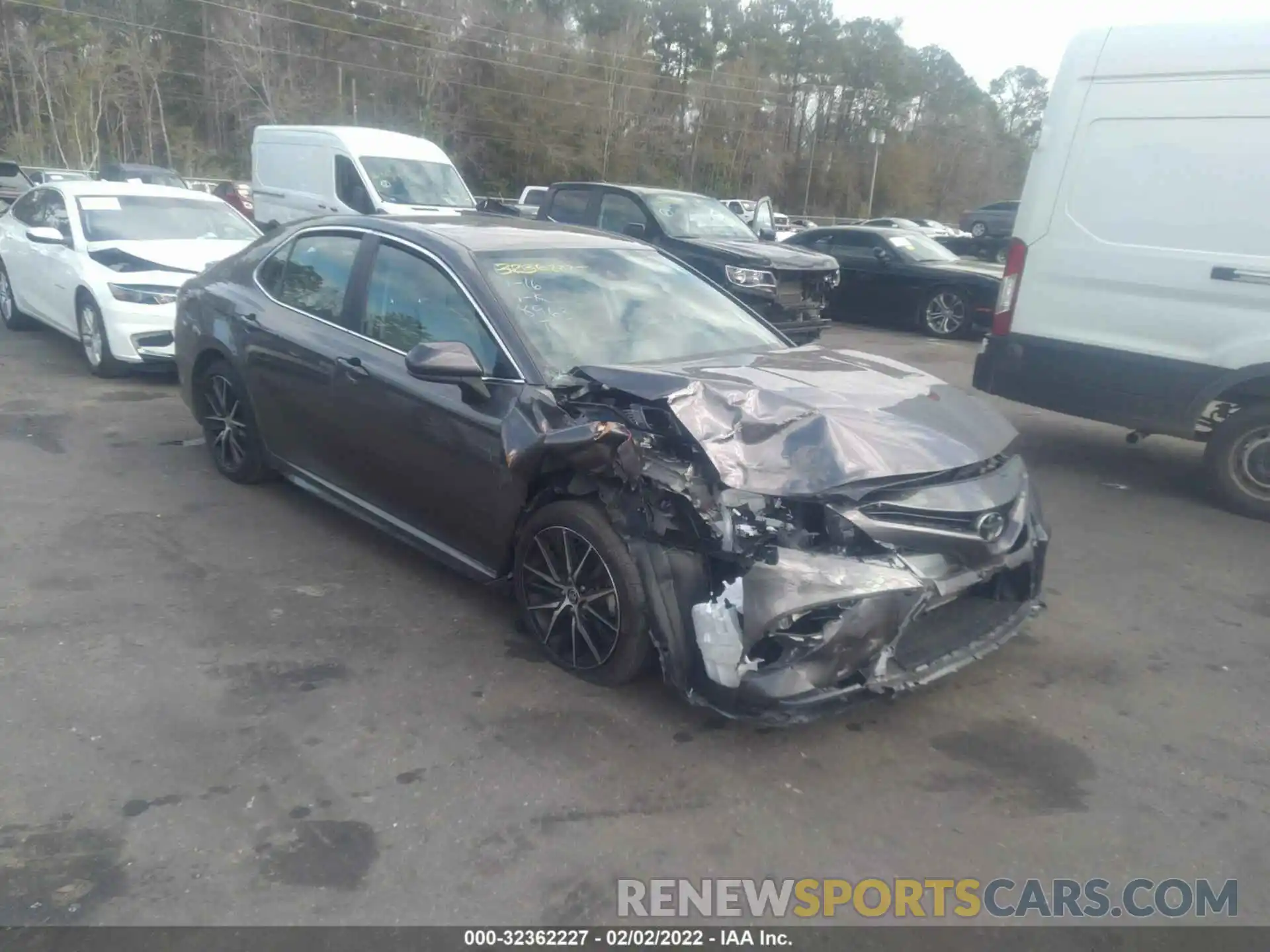 1 Photograph of a damaged car 4T1G11AK0MU408963 TOYOTA CAMRY 2021