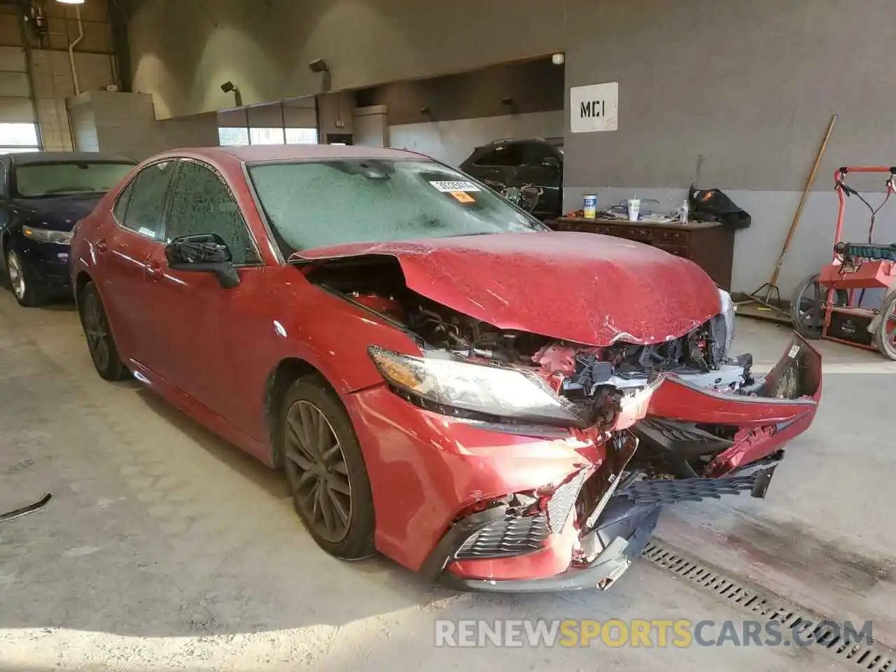 4 Photograph of a damaged car 4T1G11AK0MU412902 TOYOTA CAMRY 2021