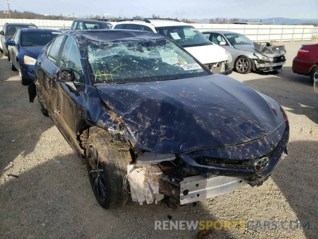 1 Photograph of a damaged car 4T1G11AK0MU413502 TOYOTA CAMRY 2021