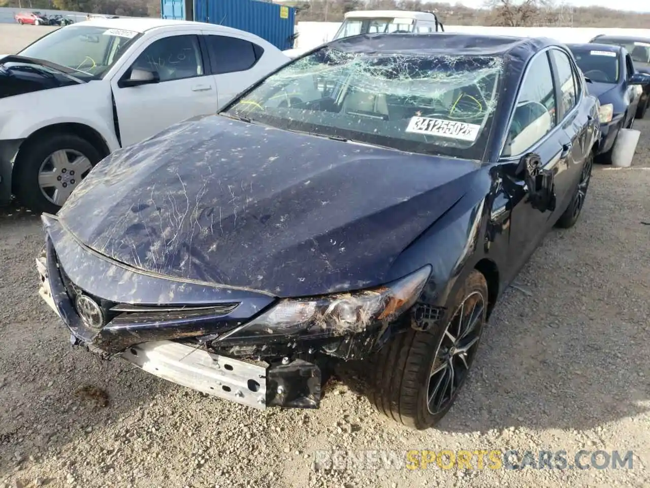 2 Photograph of a damaged car 4T1G11AK0MU413502 TOYOTA CAMRY 2021