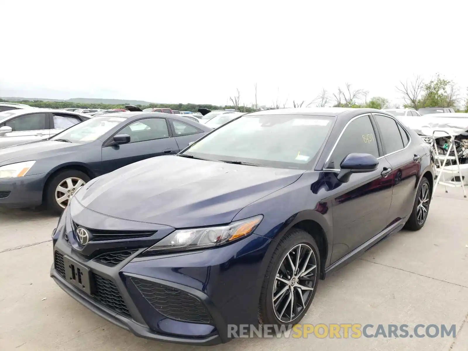 2 Photograph of a damaged car 4T1G11AK0MU422426 TOYOTA CAMRY 2021