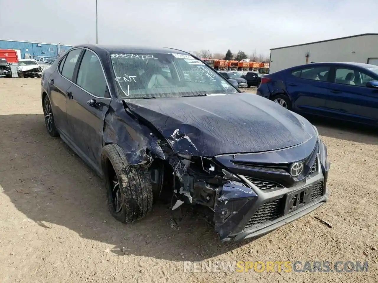 1 Photograph of a damaged car 4T1G11AK0MU426458 TOYOTA CAMRY 2021