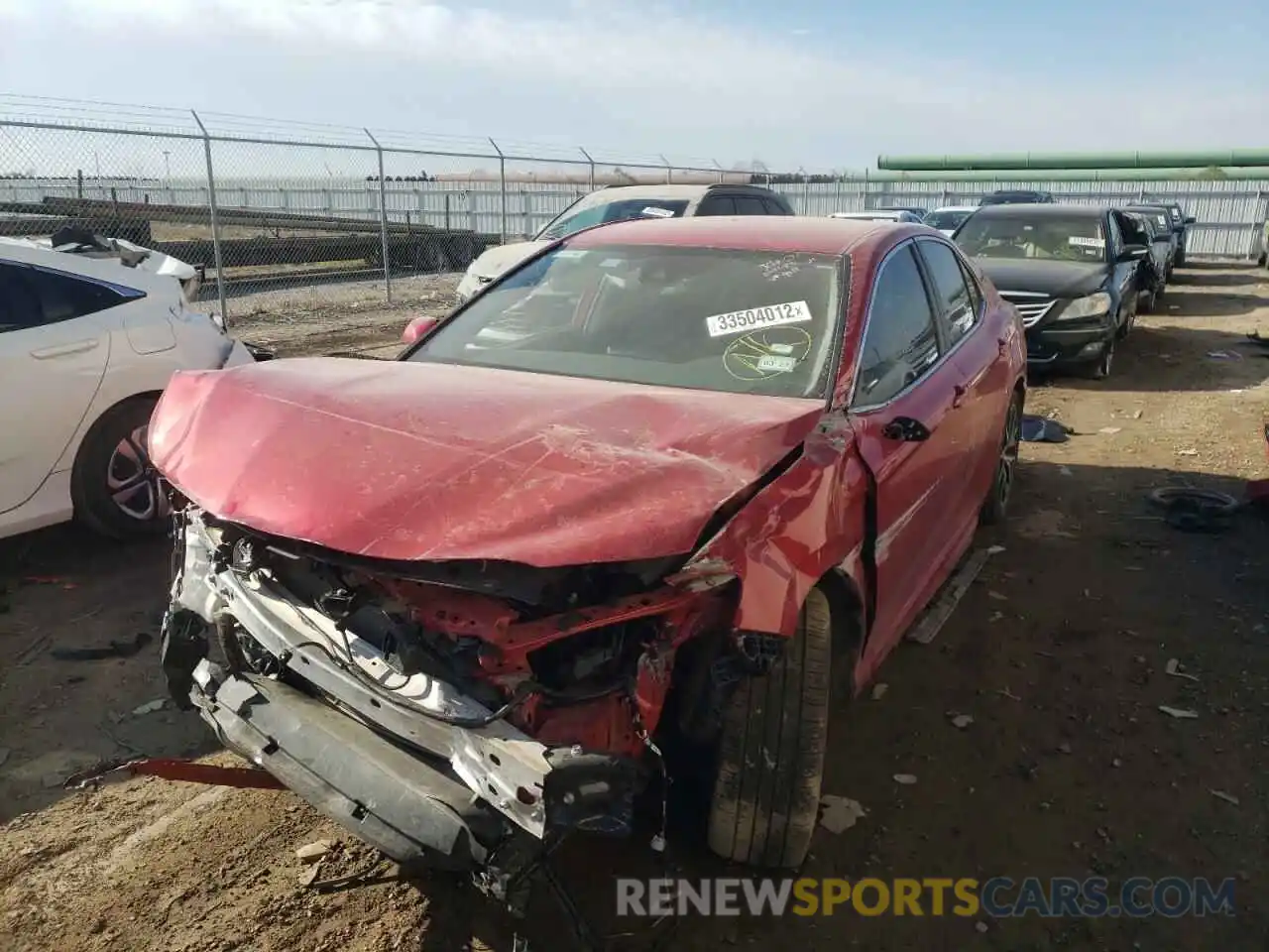 2 Photograph of a damaged car 4T1G11AK0MU429411 TOYOTA CAMRY 2021