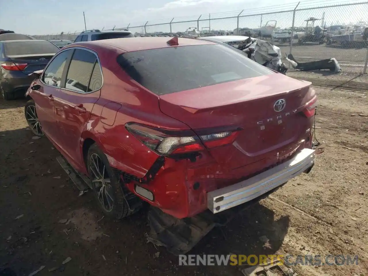 3 Photograph of a damaged car 4T1G11AK0MU429411 TOYOTA CAMRY 2021