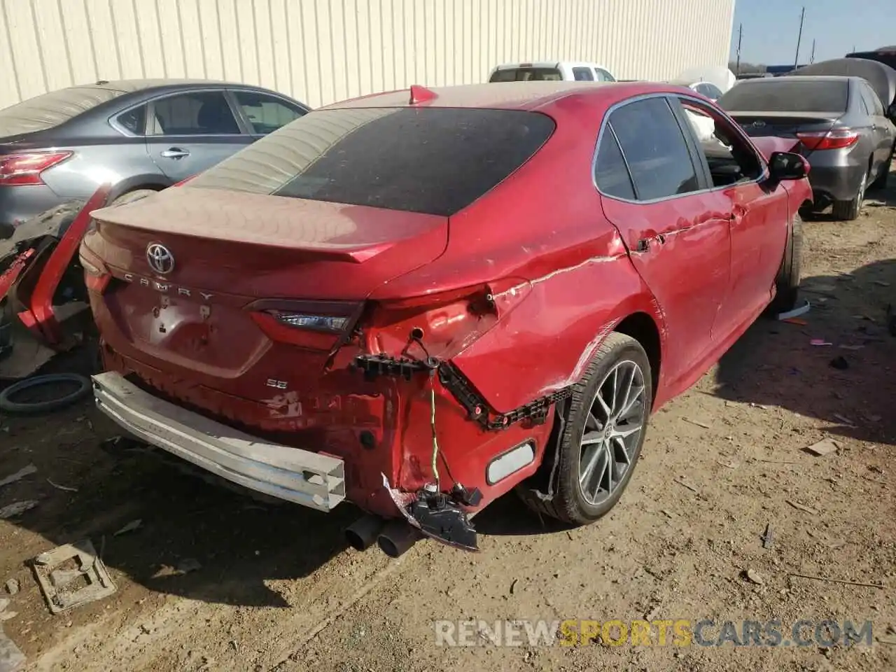 4 Photograph of a damaged car 4T1G11AK0MU429411 TOYOTA CAMRY 2021