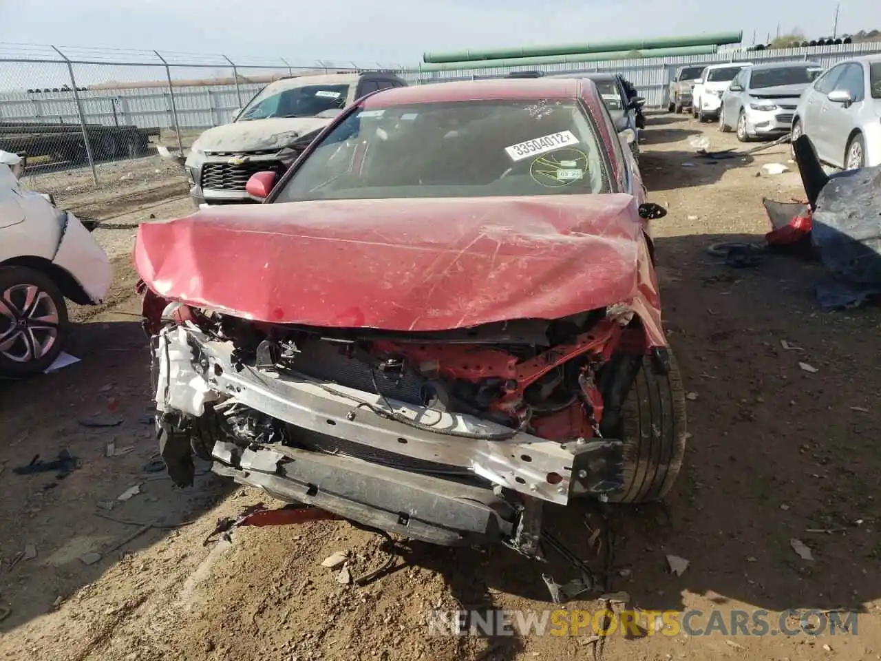 9 Photograph of a damaged car 4T1G11AK0MU429411 TOYOTA CAMRY 2021