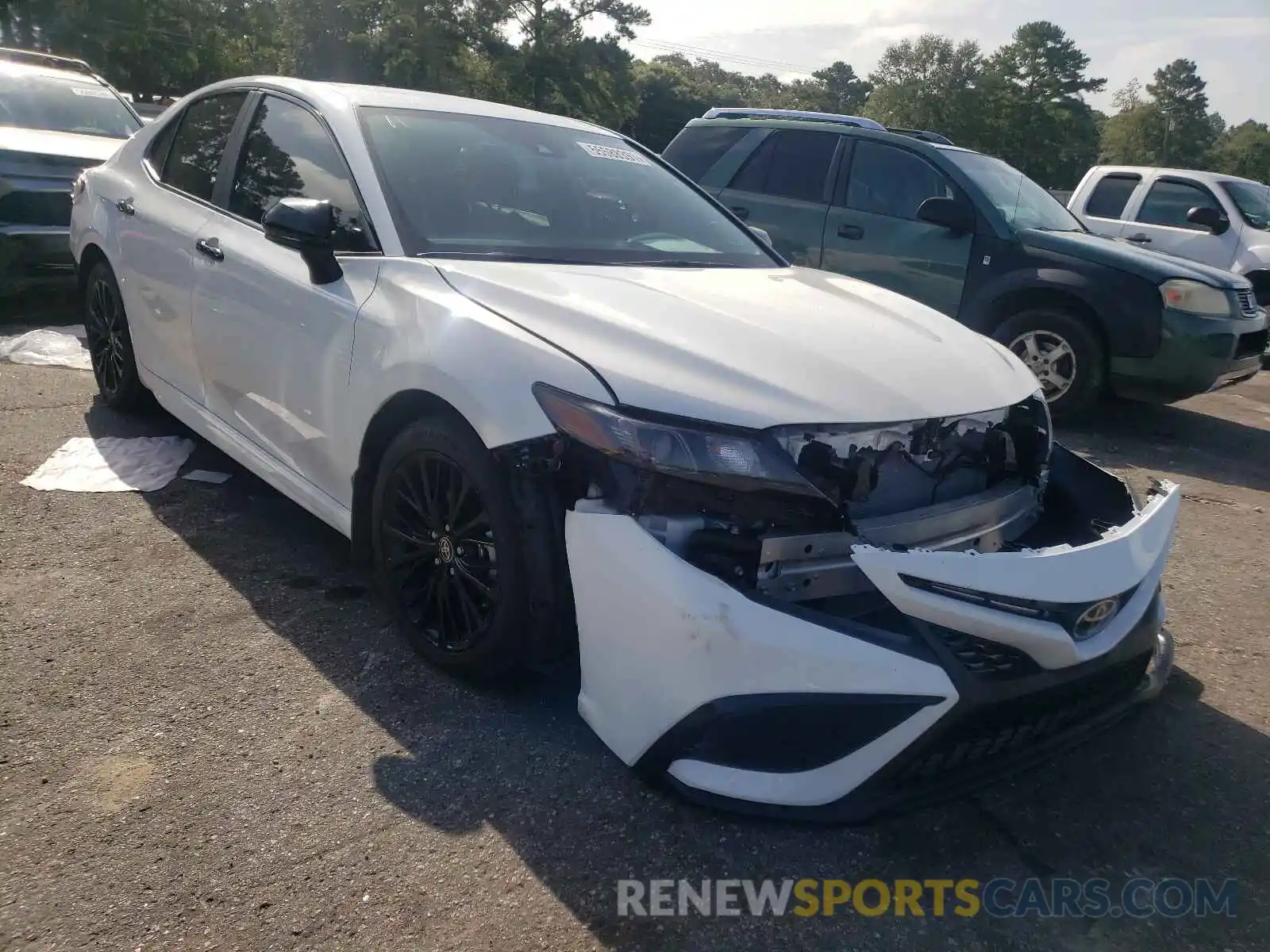 1 Photograph of a damaged car 4T1G11AK0MU429862 TOYOTA CAMRY 2021