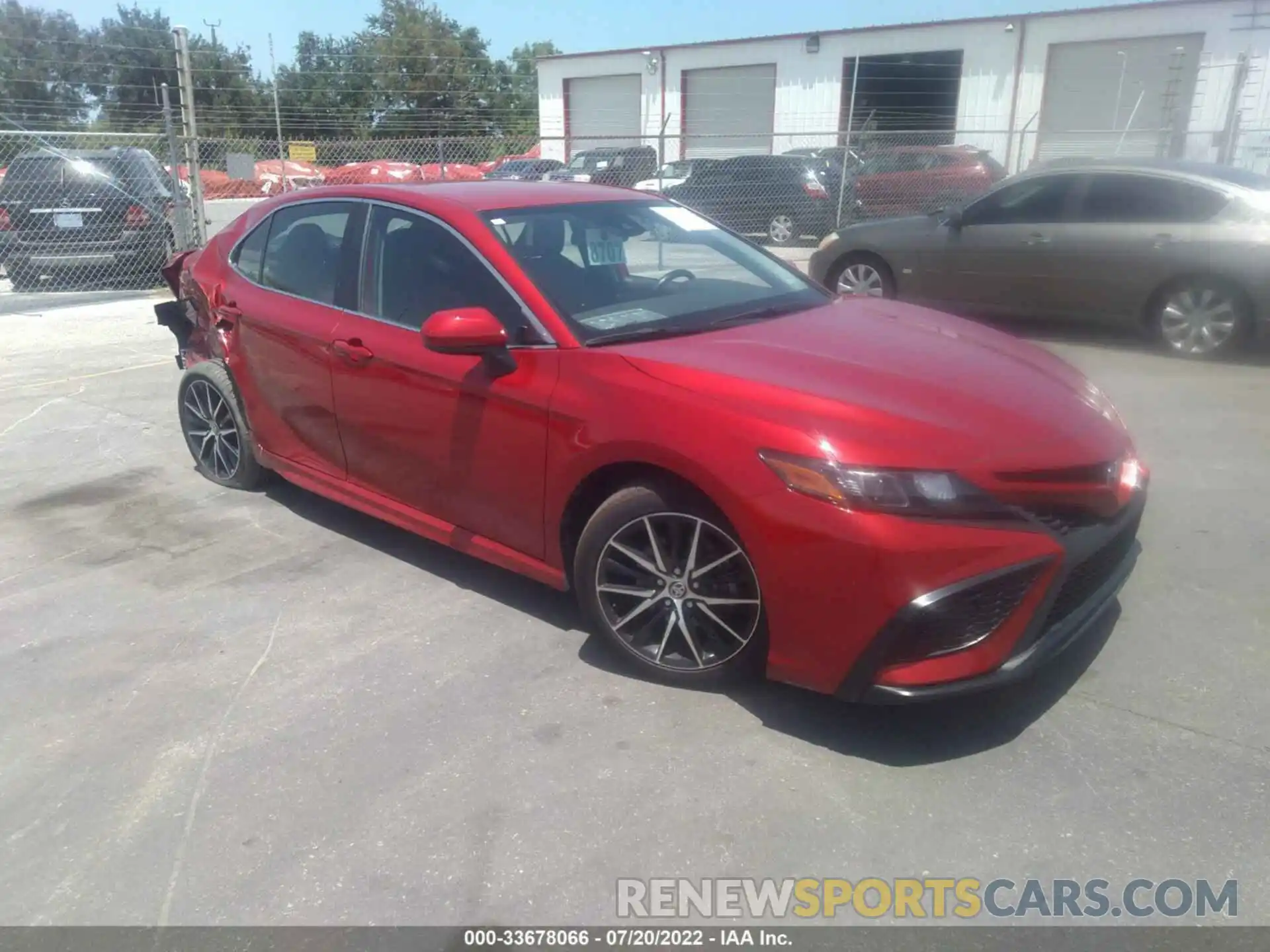 1 Photograph of a damaged car 4T1G11AK0MU433331 TOYOTA CAMRY 2021