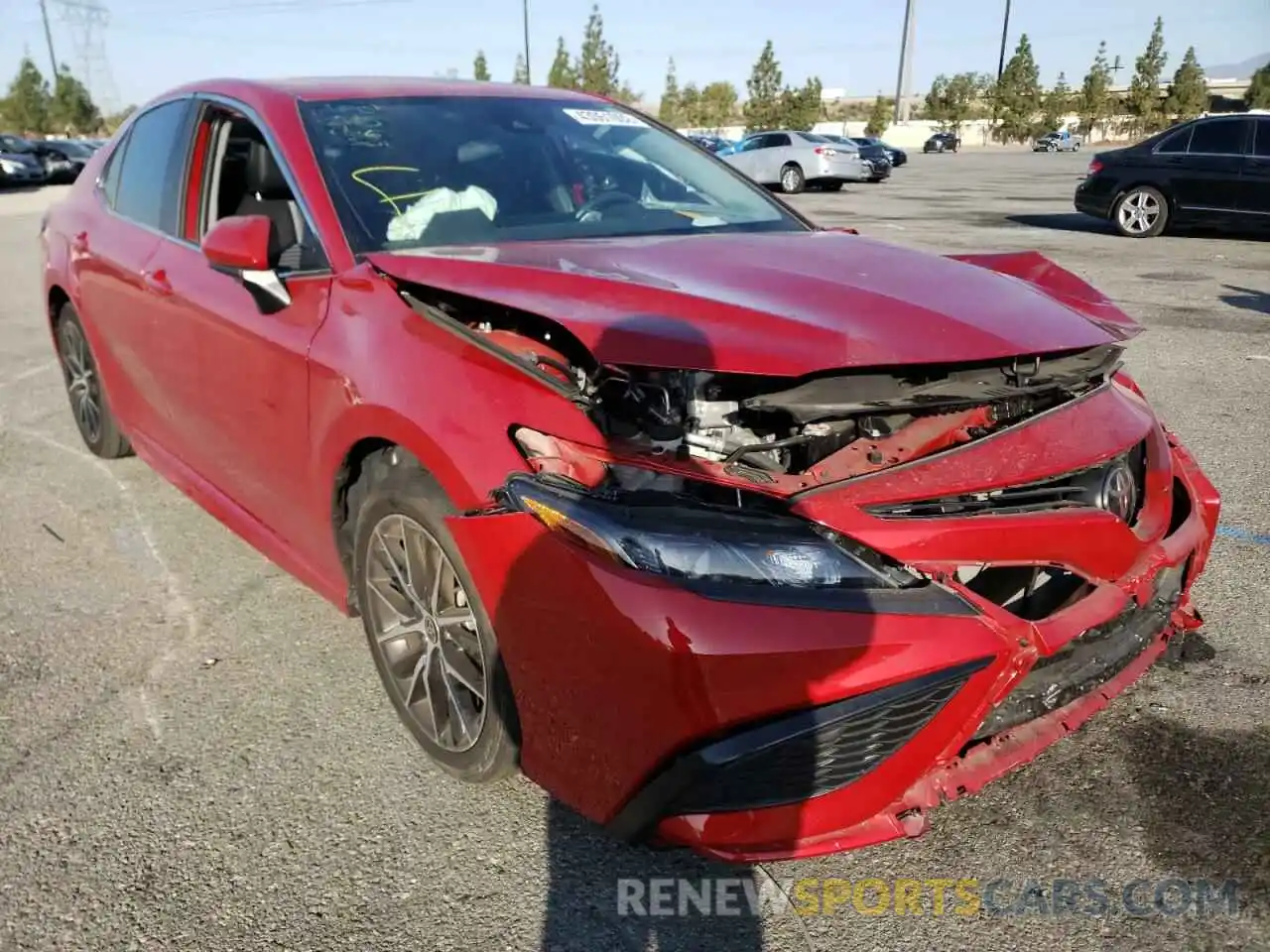 1 Photograph of a damaged car 4T1G11AK0MU434608 TOYOTA CAMRY 2021