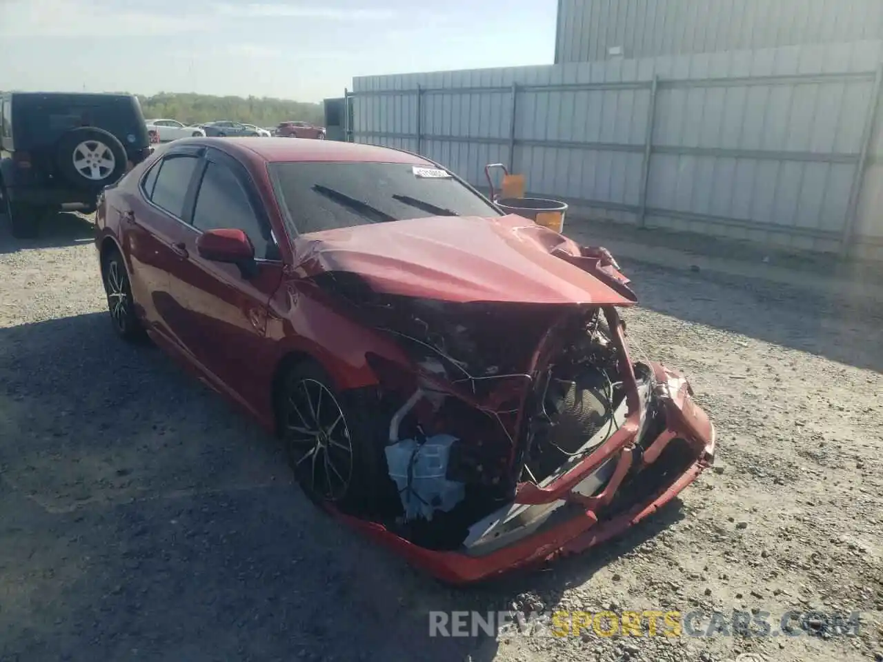 1 Photograph of a damaged car 4T1G11AK0MU441185 TOYOTA CAMRY 2021