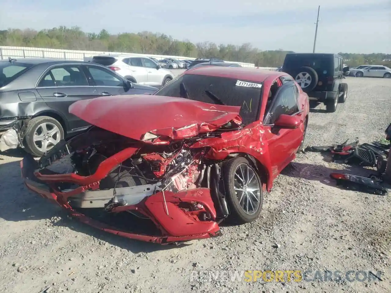 2 Photograph of a damaged car 4T1G11AK0MU441185 TOYOTA CAMRY 2021