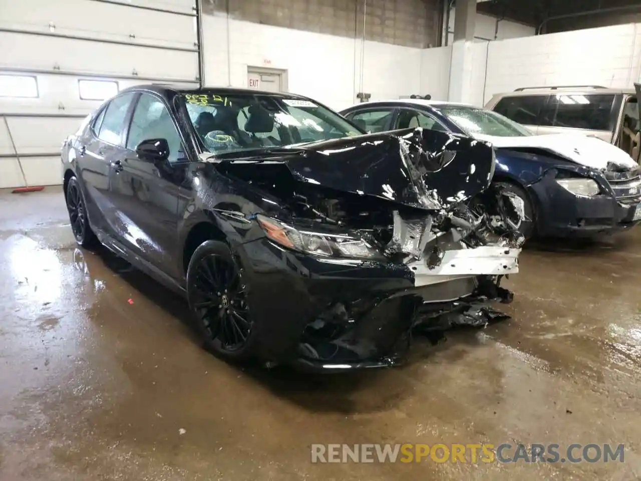 1 Photograph of a damaged car 4T1G11AK0MU443597 TOYOTA CAMRY 2021