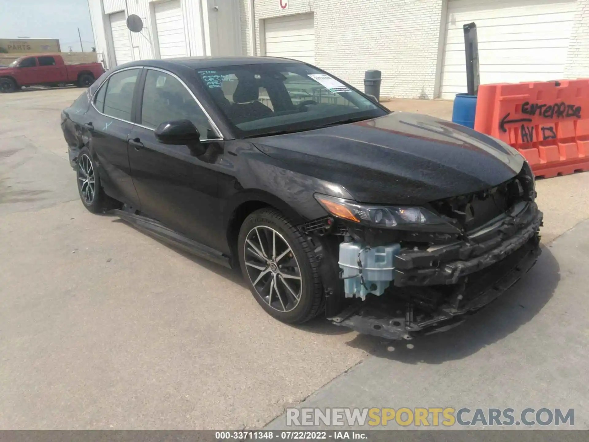 1 Photograph of a damaged car 4T1G11AK0MU444216 TOYOTA CAMRY 2021