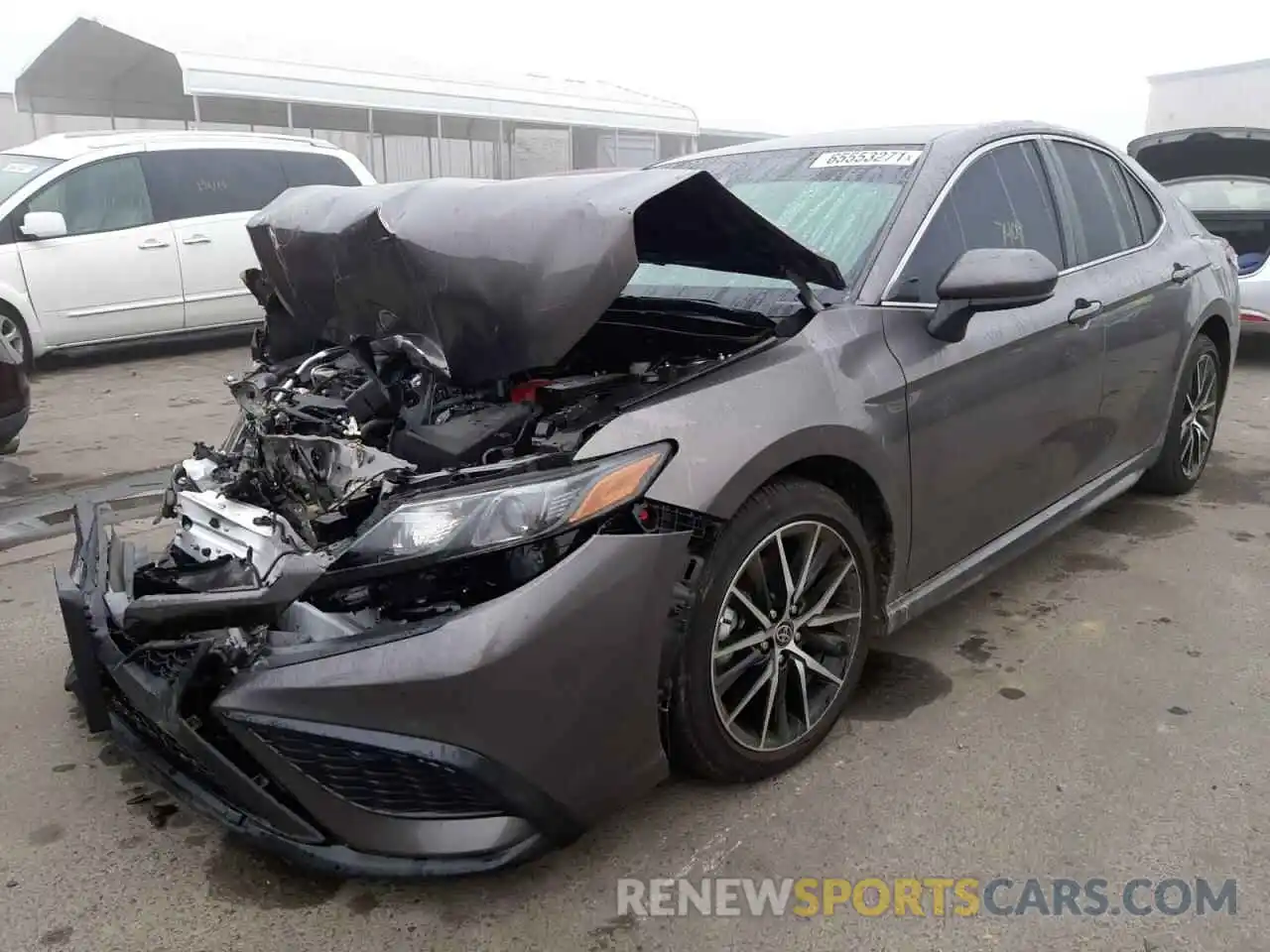 2 Photograph of a damaged car 4T1G11AK0MU446192 TOYOTA CAMRY 2021