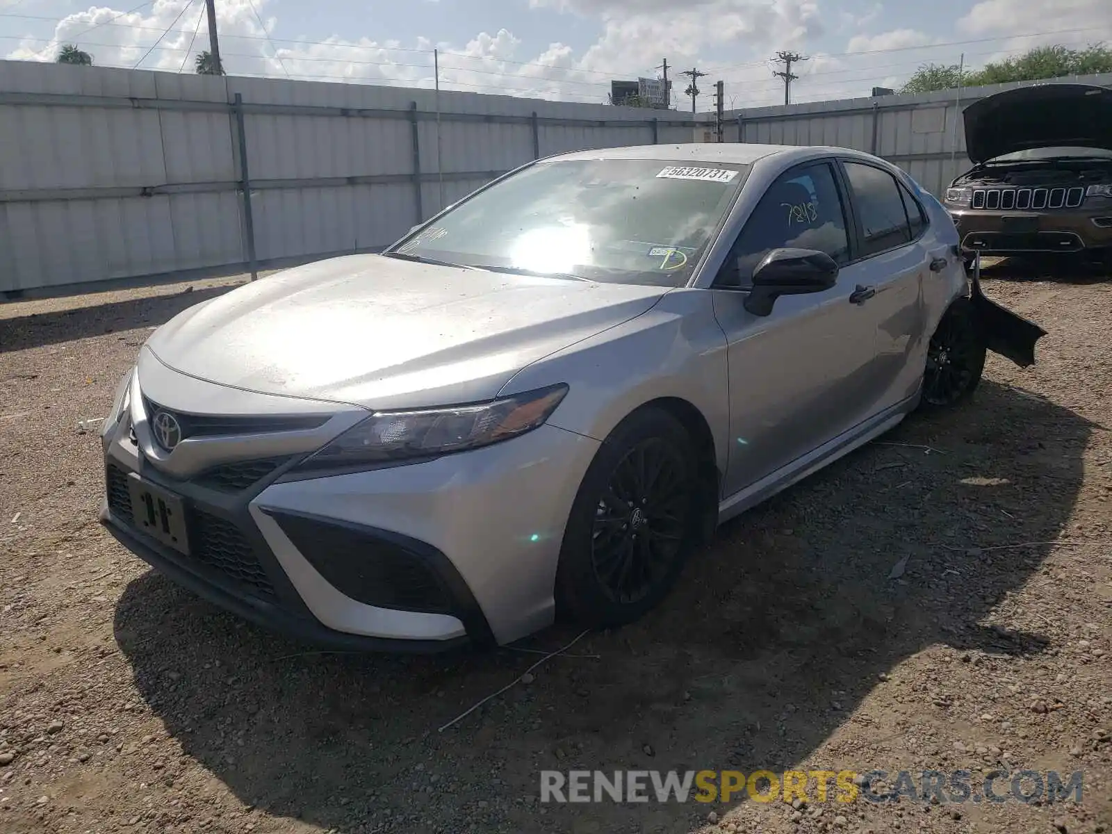 2 Photograph of a damaged car 4T1G11AK0MU448704 TOYOTA CAMRY 2021