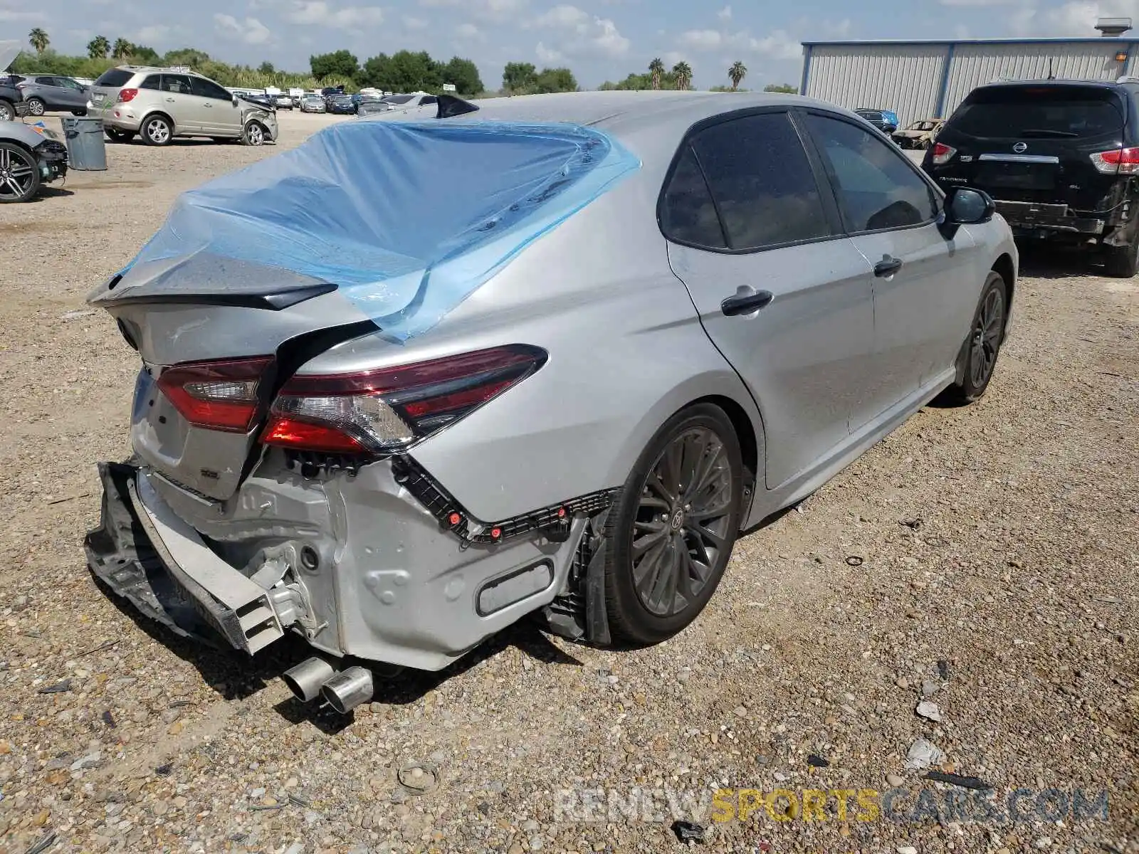 4 Photograph of a damaged car 4T1G11AK0MU448704 TOYOTA CAMRY 2021