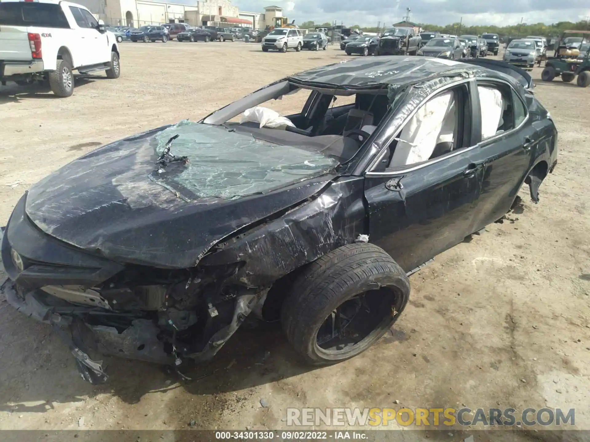 2 Photograph of a damaged car 4T1G11AK0MU451215 TOYOTA CAMRY 2021