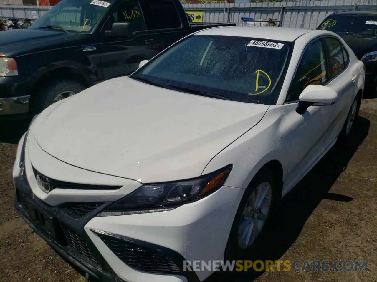 2 Photograph of a damaged car 4T1G11AK0MU453126 TOYOTA CAMRY 2021