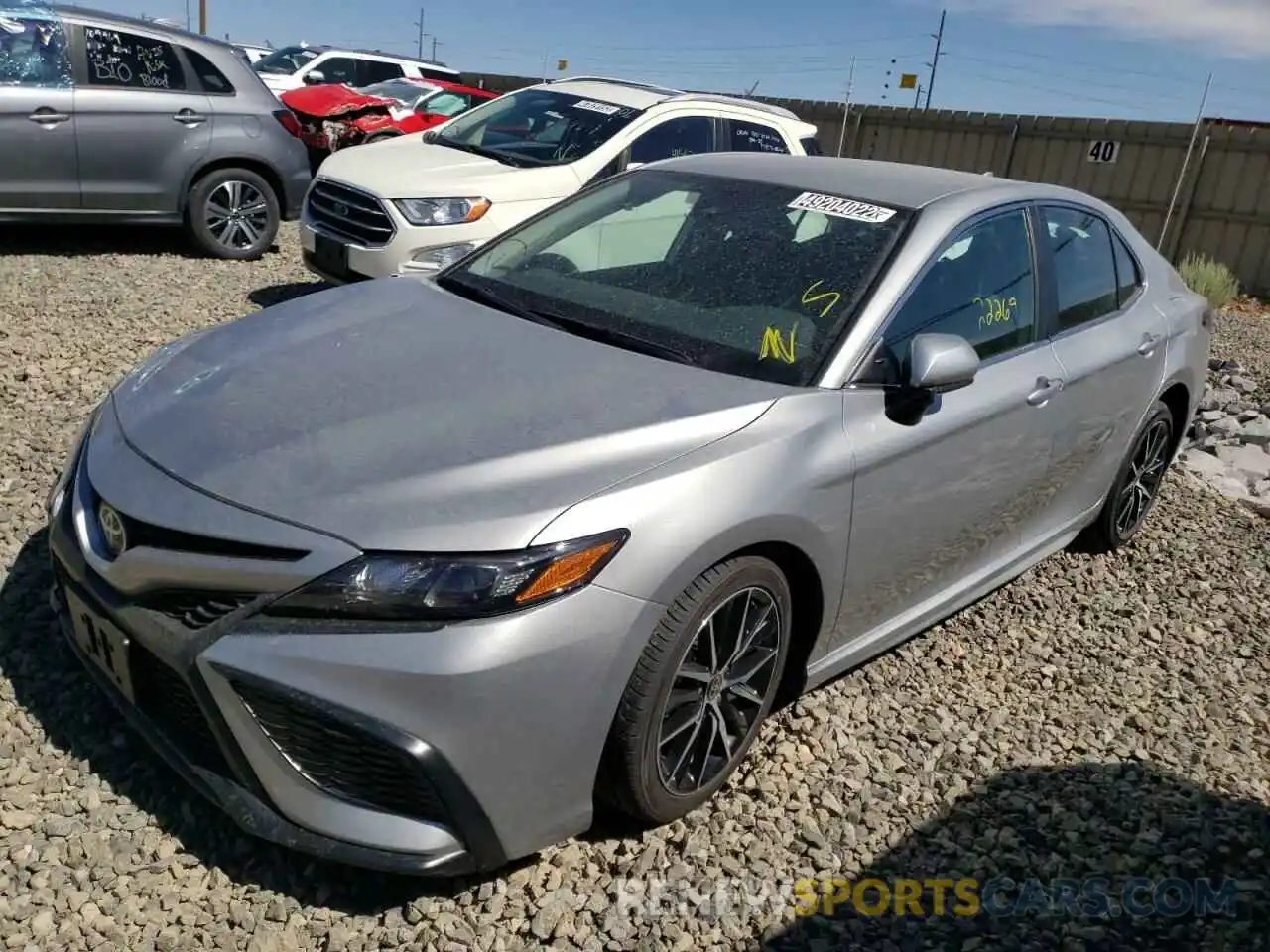 2 Photograph of a damaged car 4T1G11AK0MU454826 TOYOTA CAMRY 2021