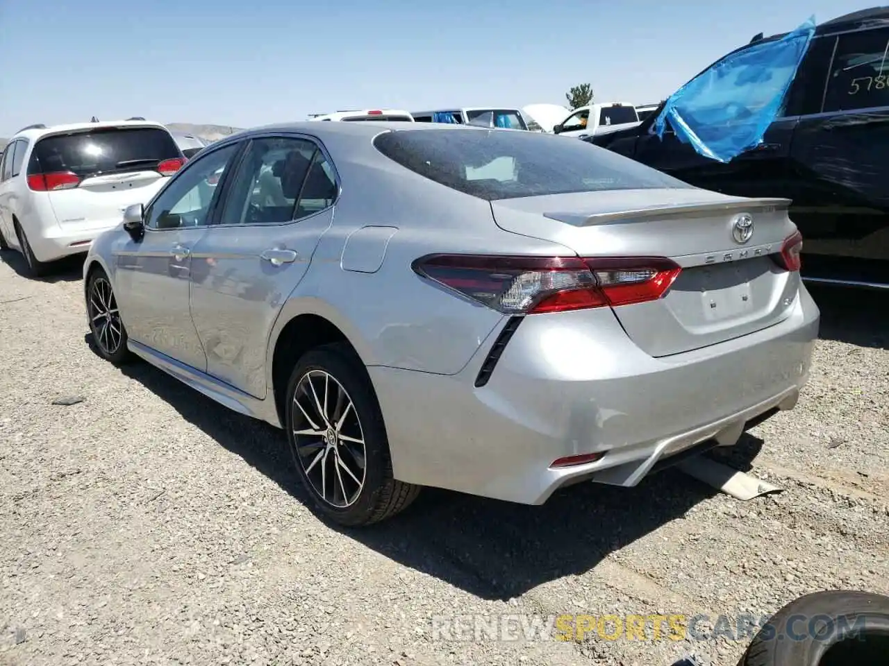 3 Photograph of a damaged car 4T1G11AK0MU454826 TOYOTA CAMRY 2021